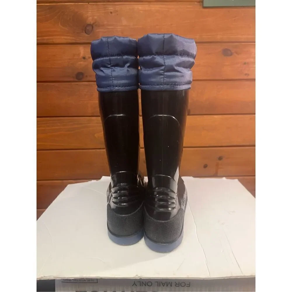 Totes Womans Rain Boots Sz 6 Black